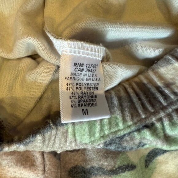 Pre-loved Wildfox Camo Fleece Joggers - Women's M - Picture 4 of 5